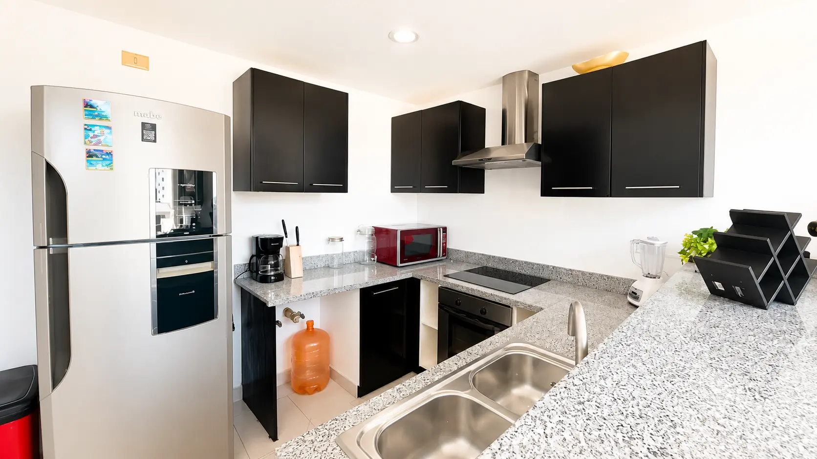 Cocina integral equipada del loft